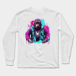 DJ - Gorilla Long Sleeve T-Shirt